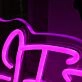 Life With LA Pink Neon Sign