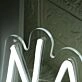 NANA White Name Neon Sign