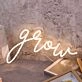 Grow Yellow LED Neon Sign