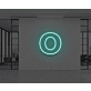Neon Letter O