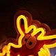 Mulan Character Mushu Custom Neon Sign