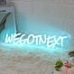 We Got Next Blue Custom Neon Sign
