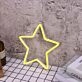 Yellow Star LED Neon Sign