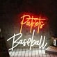 Patriots Baseball Custom Neon Sign