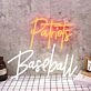 Patriots Baseball Custom Neon Sign