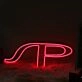 IP Red Custom Neon Sign