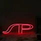 IP Red Custom Neon Sign