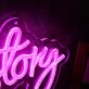 Make History Pink Neon Sign