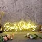 Souls Destiny Yellow Neon Sign