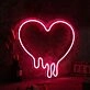 Melting Heart Custom LED Neon Sign