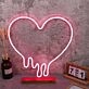 Melting Heart Custom LED Neon Sign