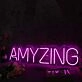 Amyzing Pink Neon Sign
