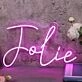 Folie Pink Custom Neon Sign