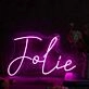 Folie Pink Custom Neon Sign