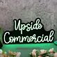 Upside Commercial Green Neon Sign