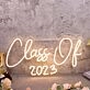 Class Of 2023 Yellow Neon Sign