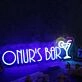 ONUR'S BAR Blue Neon Sign