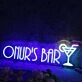 ONUR'S BAR Blue Neon Sign