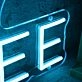 Coffee Blue Custom Neon Sign