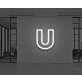 Neon Letter U