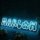 Marlow Blue Neon Sign