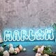 Marlow Blue Neon Sign