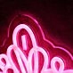 Pink Cemenl Custmo Neon Sign
