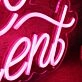 Pink Cemenl Custmo Neon Sign