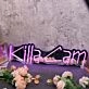 Killa Cam Pink Neon Sign