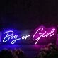 Boy Or Girl Custom Neon Sign