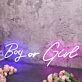 Boy Or Girl Custom Neon Sign