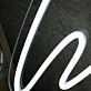 Mocktail White Neon Sign