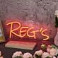Reg's Red Custom Neon Sign