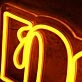 Nectar Orange Neon Sign