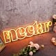 Nectar Orange Neon Sign