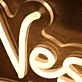 Nesrin Tugay Yellow Neon Sign
