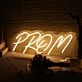 Prom Yellow Custom Neon Sign
