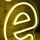 Cafe Yellow Custom Neon Sign