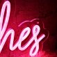 Trulashes Red Custom Neon Sign