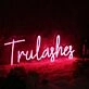 Trulashes Red Custom Neon Sign