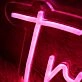 Trulashes Red Custom Neon Sign