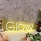 Glow Yellow Neon Sign