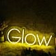 Glow Yellow Neon Sign