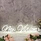 New Vision White Neon Sign