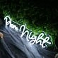 Prom Night White Custom Neon Sign