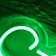 Art Gallery Green Neon Sign