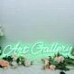 Art Gallery Green Neon Sign