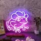 Tree Fog With Cow Hat Custom Neon Sign