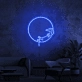 Slapping Dog Neon Sign