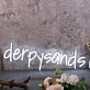 Derpy Sands White Neon Sign
